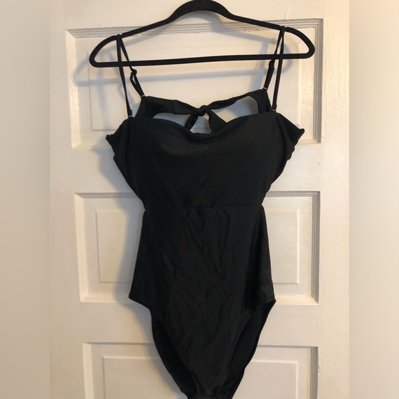 J. Crew Swim Jcrew Black One Piece Swimsuit 4 Poshmark